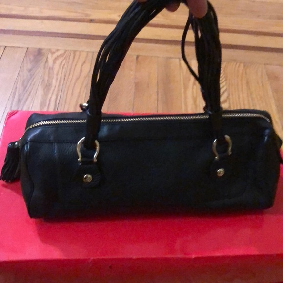 ⬇️ Kate Spade Shoulder Bag - Black Pebbled Leather - Picture 3 of 7